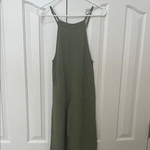 Cat & Jack Olive Green Jumpsuit
